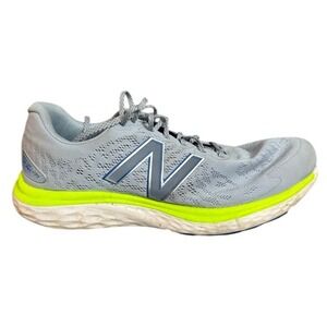 New Balance Fresh Foam 680v6 Running Shoes Mens Size 13 Gray Neon